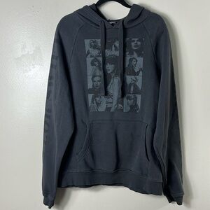 Taylor Swift The Eras Tour Concert Merch Hoodie Gray Sweatshirt Women’s M